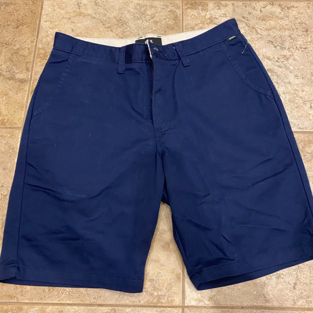 Navy Blue Vans Shorts